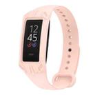 For Amazon Halo View Silicone Integrated Watch Band(Light Pink) - 1