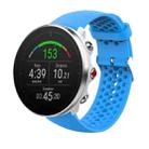 For POLAR Vantage M Silicone Watch Band(Blue) - 1