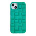 For iPhone 13 Pro Weave Texture TPU Phone Case (Blue-green) - 1