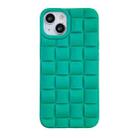 For iPhone 11 Weave Texture TPU Phone Case (Blue-green) - 1