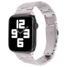 Small Waist Quick Release Watch Band For Apple Watch Series 9&8&7 41mm / SE 3&SE 2&6&SE&5&4 40mm / 3&2&1 38mm(Silver) - 1