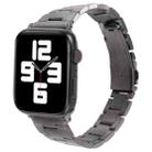 Small Waist Quick Release Watch Band For Apple Watch Ultra 49mm / Series 8&7 45mm / SE 2&6&SE&5&4 44mm / 3&2&1 42mm(Grey) - 1