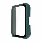 For Huawei Band 6 Pro / Honor Band 6 PC+Tempered Glass Watch Case(Pine Needle Green) - 1