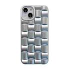 For iPhone 11 Pro Weave Texture Skin Feel TPU Phone Case (Silver) - 1