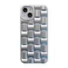 For iPhone 11 Weave Texture Skin Feel TPU Phone Case (Silver) - 1