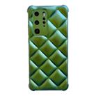 For Huawei P40 Pro Rhombic Texture Chameleon TPU Phone Case(Green) - 1