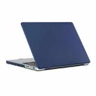 Dot Texture Double Sided Tanned Laptop Case For MacBook Pro 16.2 inch A2485 2021(Blue) - 1