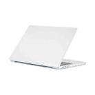 Carbon Fiber Textured Plastic Laptop Protective Case For MacBook Pro 16.2 inch A2485 2021(Transparent) - 1