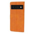 For Google Pixel 7 5G Embossed Happy Cat Pattern Leather Phone Case(Yellow) - 3