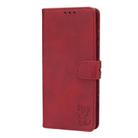 For Google Pixel 7 5G Embossed Happy Cat Pattern Leather Phone Case(Red) - 2