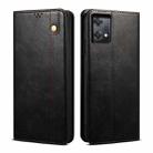 For OnePlus Nord CE 2 Lite 5G Oil Wax Crazy Horse Texture Leather Phone Case(Black) - 1