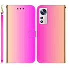 For Xiaomi 12 Lite Imitated Mirror Surface Leather Phone Case(Gradient Color) - 1
