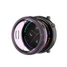 For Amazfit 2 TPU Watch Case(Transparent Purple) - 1