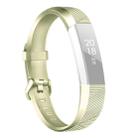 For Fitbit Alta / Alta HR Metal-color Watch Band Belt Buckle Watch Band(Gold) - 1