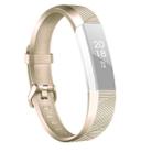 For Fitbit Alta / Alta HR Metal-color Watch Band Belt Buckle Watch Band(Champagne Gold) - 1