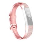 For Fitbit Alta / Alta HR Metal-color Watch Band Belt Buckle Watch Band(Rose Gold) - 1