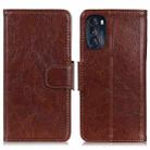 For Motorola Moto G 5G 2022 Nappa Texture Leather Phone Case(Brown) - 1