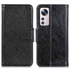 For Xiaomi 12 Lite Nappa Texture Leather Phone Case(Black) - 1