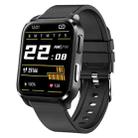 NORTH EDGE N90 1.7 inch IPS Screen Smart Watch Support PPG + ECG(Black) - 1