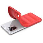 For Xiaomi Mi 11 Magic Shield TPU + Flannel Phone Case(Red) - 5
