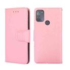 For Motorola Moto G50 Crystal Texture Leather Phone Case(Pink) - 1