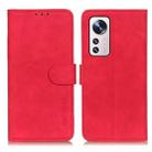 For Xiaomi 12 Lite KHAZNEH Retro Texture Horizontal Flip Leather Phone Case(Red) - 1