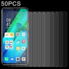 50 PCS 0.26mm 9H 2.5D Tempered Glass Film For Infinix Note 12 G96 - 1