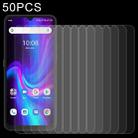 50 PCS 0.26mm 9H 2.5D Tempered Glass Film For UMIDIGI F3 SE - 1