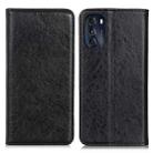 For Motorola Moto G 5G 2022 Magnetic Crazy Horse Texture Horizontal Flip Leather Phone Case(Black) - 1