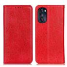 For Motorola Moto G 5G 2022 Magnetic Crazy Horse Texture Horizontal Flip Leather Phone Case(Red) - 1