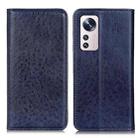 For Xiaomi 12 Lite Magnetic Crazy Horse Texture Horizontal Flip Leather Phone Case(Blue) - 1