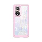 For Honor 50 Colorful Series Acrylic + TPU Phone Case(Pink) - 1