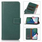 For OnePlus ACE/10R Litchi Texture Horizontal Flip Leather Phone Case(Dark Green) - 1