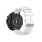 For Huami Amazfit 2/A1807 Steel Buckle Silicone Watch Band(White) - 1