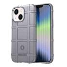 For iPhone 14 Plus Rugged Shield Full Coverage Shockproof TPU Case  (Grey) - 1