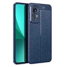 For Xiaomi 12 Lite Litchi Texture TPU Shockproof Case(Blue) - 1