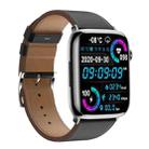 IWO8 1.82 inch HD Screen Smart Watch, Support Bluetooth Call/NFC Function(Black) - 1