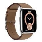 IWO8 1.82 inch HD Screen Smart Watch, Support Bluetooth Call/NFC Function(Brown) - 1