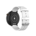 For Huami Amazfit Leather Watch Band(White) - 1