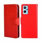 For OPPO Realme 9i / A36 4G / A96 4G / K10 4G / A76 4G Crystal Texture Leather Phone Case(Red) - 1