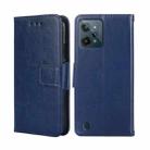 For OPPO Realme C31 Crystal Texture Leather Phone Case(Blue) - 1