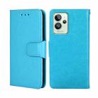 For OPPO Realme GT 2 Pro Crystal Texture Leather Phone Case(Blue) - 1