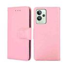 For OPPO Realme GT 2 Pro Crystal Texture Leather Phone Case(Pink) - 1