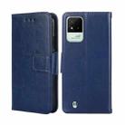 For OPPO Realme Narzo 50i Crystal Texture Leather Phone Case(Blue) - 1