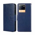 For vivo iQOO Neo6 5G Crystal Texture Leather Phone Case(Royal Blue) - 1
