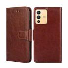 For vivo S12 5G / V23 Crystal Texture Leather Phone Case(Brown) - 1