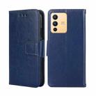 For vivo S12 5G / V23 Crystal Texture Leather Phone Case(Royal Blue) - 1