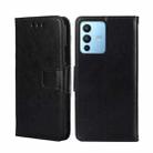 For vivo S12 Pro 5G / V23 Pro Crystal Texture Leather Phone Case(Black) - 1