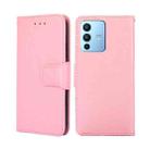 For vivo S12 Pro 5G / V23 Pro Crystal Texture Leather Phone Case(Pink) - 1