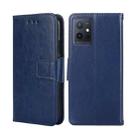 For vivo Y55 5G/Y75 5G Global/Y55 5G Global/Y33S 5G CN/T1 5G Glabal Crystal Texture Leather Phone Case(Royal Blue) - 1
